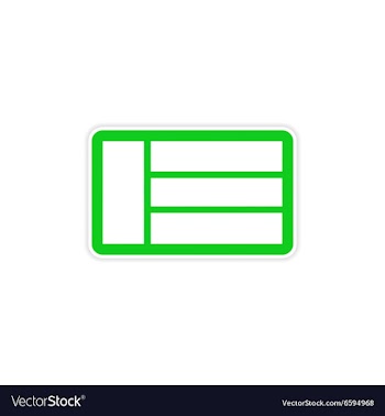 Stylish paper sticker on white background emirates vector image