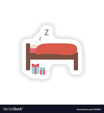 Stylish paper sticker on white background man vector image
