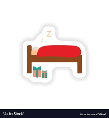 Stylish paper sticker on white background man vector image