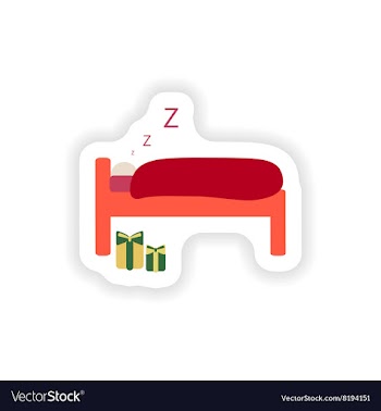 Stylish paper sticker on white background man vector image