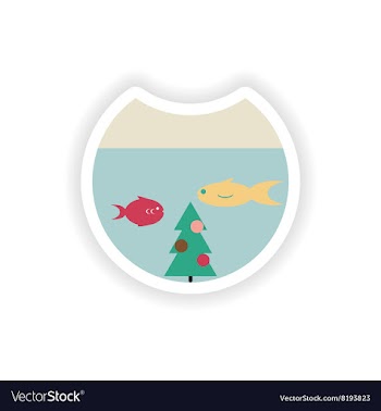 Stylish paper sticker on white background vector image