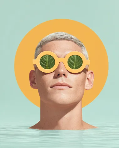 Stylish Summer Sale Post with Tropical Vibes Stylish Summer Sale Post with Tropical Vibes