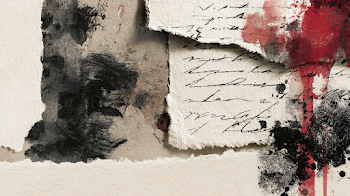 Stylish Urban Artistic Background: Mixed Media Collage