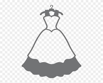 Stylish Wedding Dress Silhouette - Read-only Memory