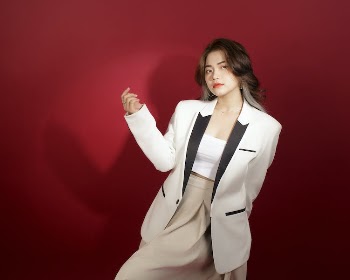 Stylish Woman Posing