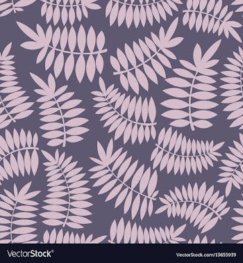  					Stylized branch seamless pattern vector image														
