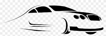 Stylized Car Silhouette Line Art Icons Png - Lineart Car