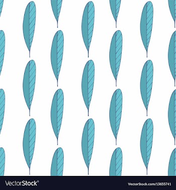  					Stylized leaves on a white background vector image														