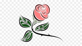 Stylized Rose Art - Stylised Rose