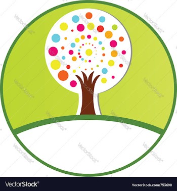  					Stylized tree vector image														