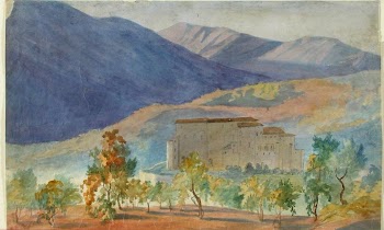 Subiaco, rocca abbaziale, 1830 - | Free Photo - rawpixel
