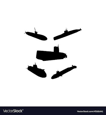 submarine ship silhouette design