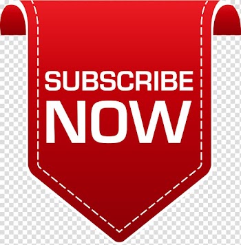 Subscribe Now logo, Subscribe Banner Button transparent background PNG clipart