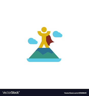 success creative icon flat from success icons