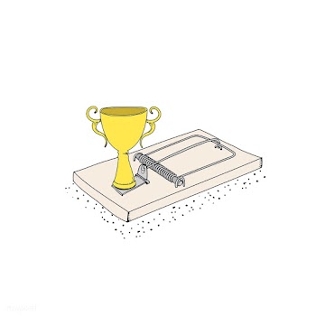 Success is a trap  | Free stock vector - 47228