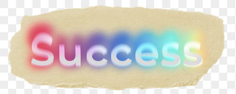 Success png ripped paper word | Free PNG - rawpixel