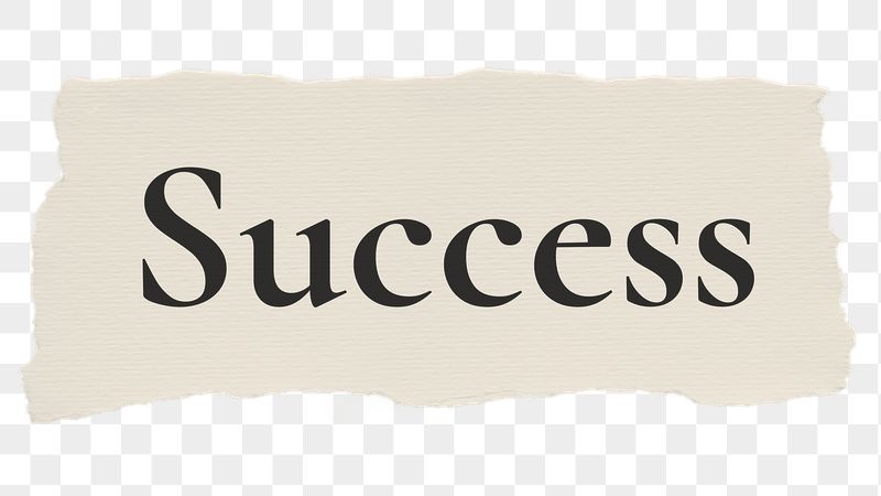 Success png word sticker typography, | Free PNG - rawpixel