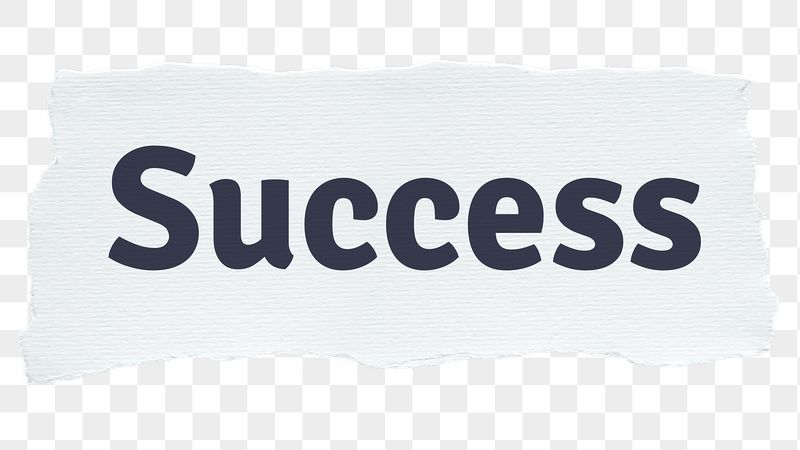 Success png word sticker typography, | Free PNG - rawpixel