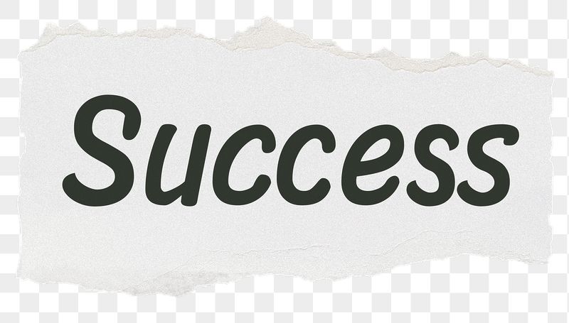 Success png word sticker typography, | Free PNG - rawpixel