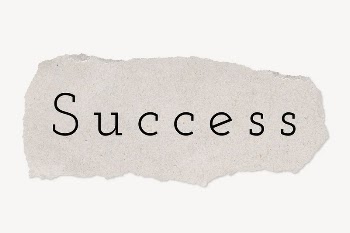 Success word, torn paper, beige | Free PSD - rawpixel