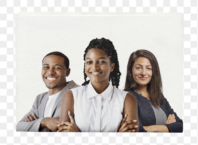 Successful business png team, newspaper | Free PNG - rawpixel