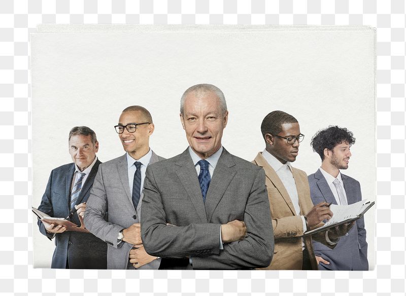 Successful business png team, newspaper | Free PNG - rawpixel