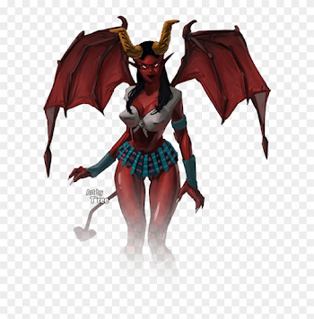 Succubus Transparent, HD Png Download - 1341x974(#6400424) - PngFind