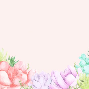 Succulent decorated banner | Free stock vector - 1200941