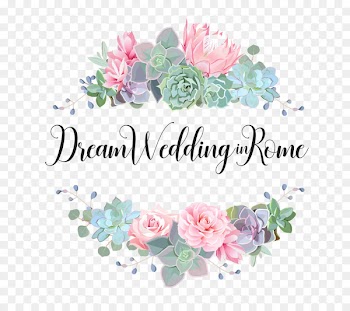 Succulent plant Wedding invitation Watercolor painting Echeveria - Dream Wedding 