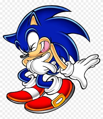 Such Good Flow And Circular Motion In These Drawings - Sonic Adventure Artwork