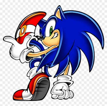 Such Good Flow And Circular Motion In These Drawings - Sonic Adventure Sonic Png