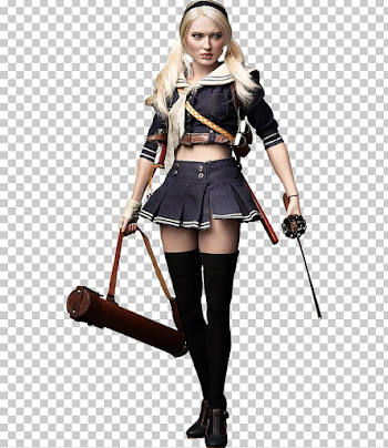 Sucker Punch Emily Browning Black Widow Hot Toys Limited Doll PNG ...