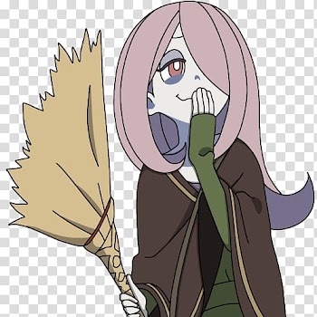 Sucy Manbavaran Anime witch Mangaka, Anime transparent background PNG clipart