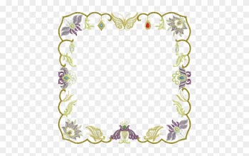 Sue Box Creations Download Embroidery Designs Border - Large Image Border Designs
