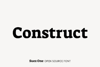 Suez One open source font | Free Font Add-on - rawpixel