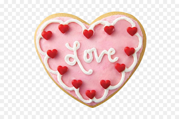 Sugar cookie Valentine's Day Frosting & Icing Petit four Starbucks ...