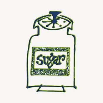 Sugar dispenser clipart, object illustration | Free Vector - rawpixel
