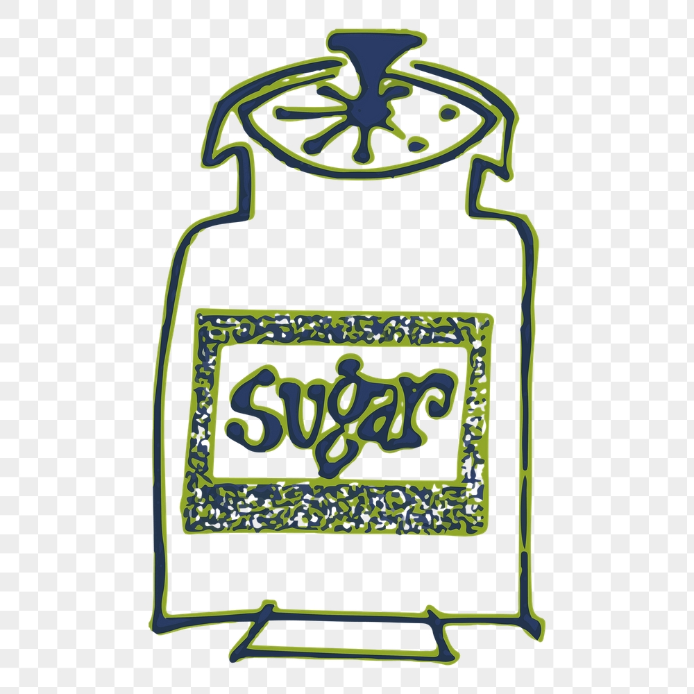Sugar dispenser png sticker, object | Free PNG - rawpixel