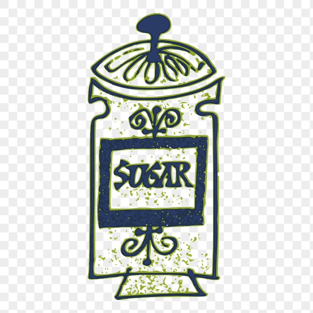 Sugar dispenser png sticker, object | Free PNG - rawpixel