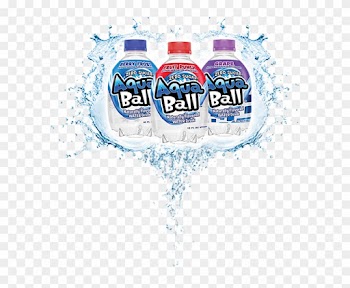 Sugar-free, Preservative Free, Naturally Flavored Water - Aquaball Grape Naturally Flavored Water Drink 10 Oz