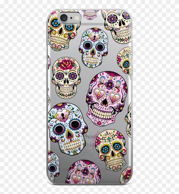 Sugar Skulls Phone Case For Samsung J5 Prime - Day Of The Dead Sugar Skull Blue Tote Bag, Natural