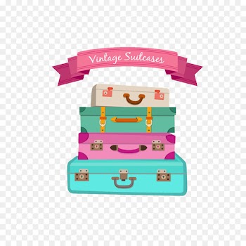 Suitcase Baggage Travel Hayla TV - Color stacked suitcases 
