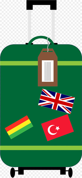 Suitcase Baggage Vector graphics Travel Clip art - paver sign 