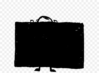 Suitcase Rectangle Font Black M -  