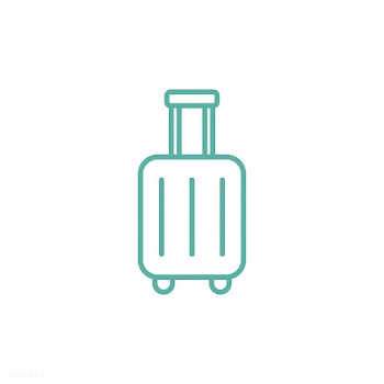 Suitcase travel active | Free stock vector - 396599