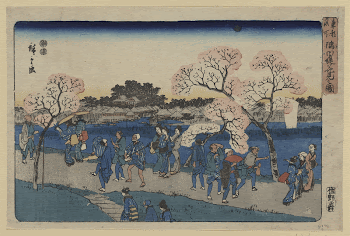 Sumida tsutsumi hanami no zu. | Free Photo - rawpixel