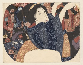 Summer airing of clothes, Utagawa | Free Photo - rawpixel