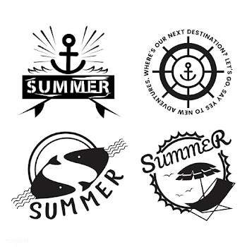 Summer and holiday typography illustration | Free stock vector - 428452