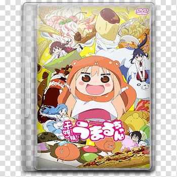 Summer  Anime TV DVD Style Icon , Himouto! Umaru-chan, anime DVD case transparent background PNG clipart