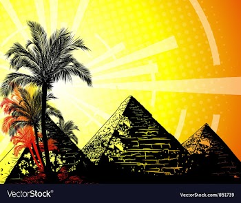Summer background vector image